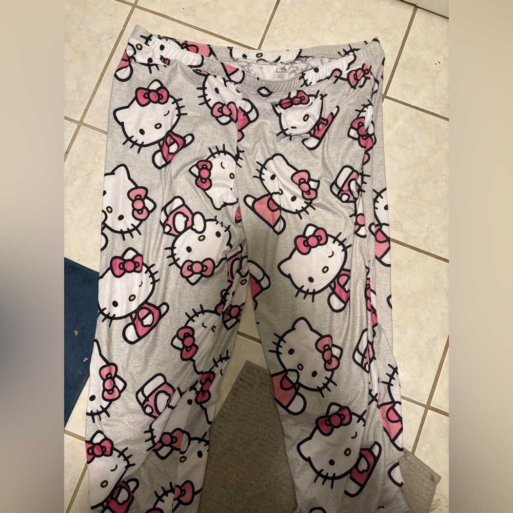 plus size hello kitty pajama pants 3XL